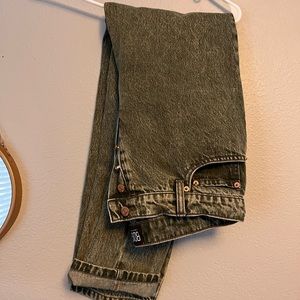 Urban outfitters green jeans size 12 (31)
